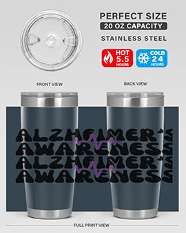 alzheimer s awareness 5#- alzheimers- Tumbler