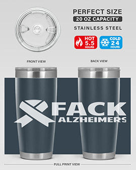 alzheimers awareness 126#- alzheimers- Tumbler