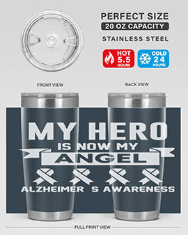 alzheimers awareness 127#- alzheimers- Tumbler