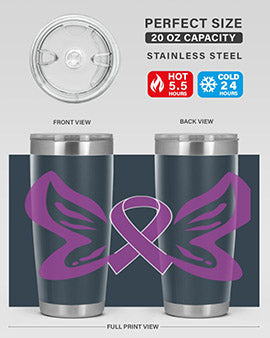 alzheimers awareness style 104#- alzheimers- Tumbler