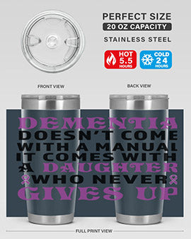 alzheimers awareness style 107#- alzheimers- Tumbler