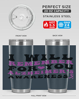 alzheimers awareness style 108#- alzheimers- Tumbler