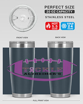 alzheimers awareness style 109#- alzheimers- Tumbler