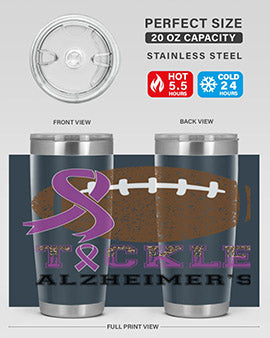 alzheimers awareness style 112#- alzheimers- Tumbler