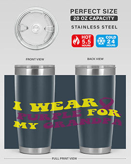 alzheimers awareness style 65#- alzheimers- Tumbler