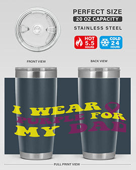 alzheimers awareness style 72#- alzheimers- Tumbler