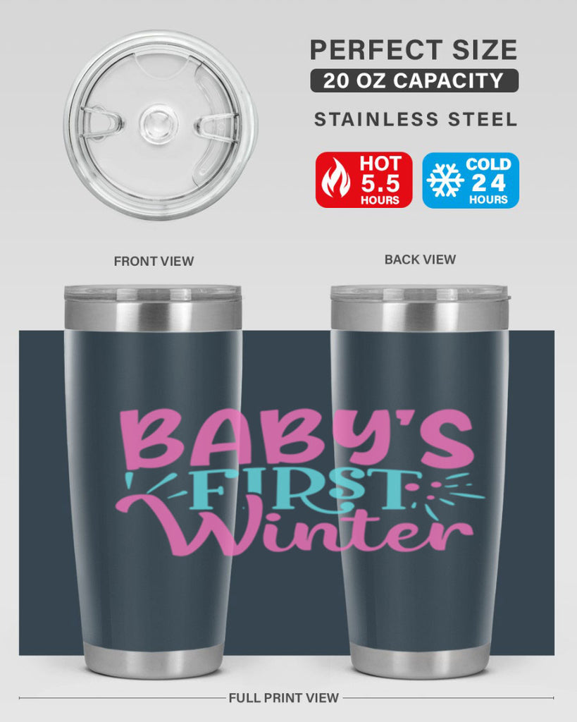 babys first winter Style 280#- baby- tumbler