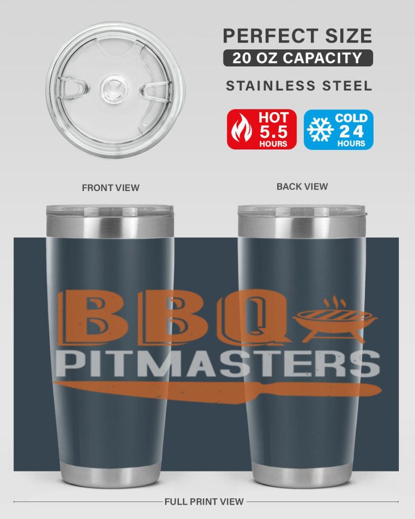 bbq pitmasters 4#- bbq- Tumbler