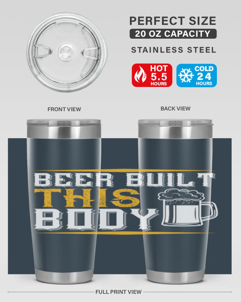 beer built this body 110#- beer- Tumbler