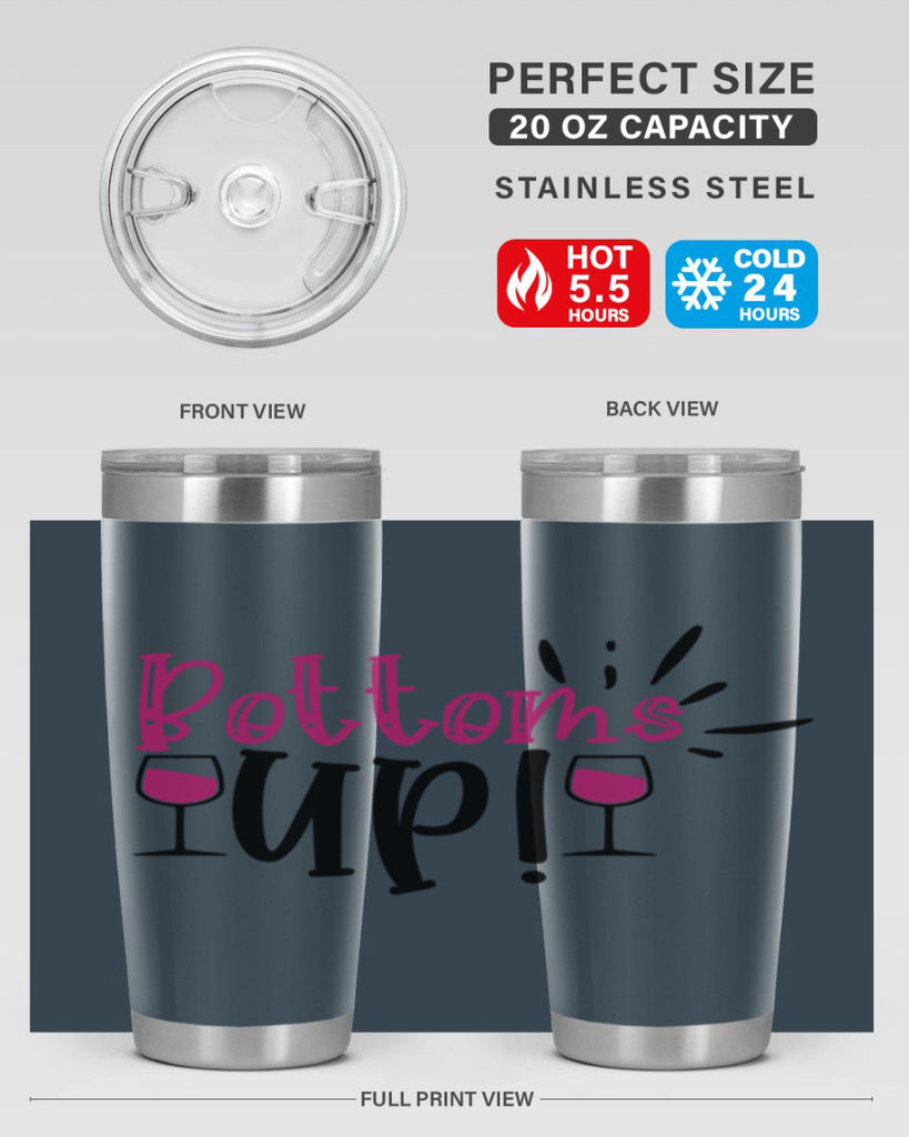 bottoms tup 208#- wine- Tumbler