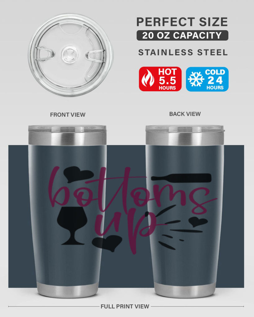 bottoms tup 209#- wine- Tumbler