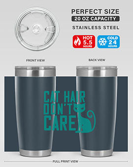 cat hair dont care Style 30#- cat- Tumbler
