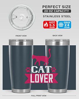 cat lover Style 32#- cat- Tumbler