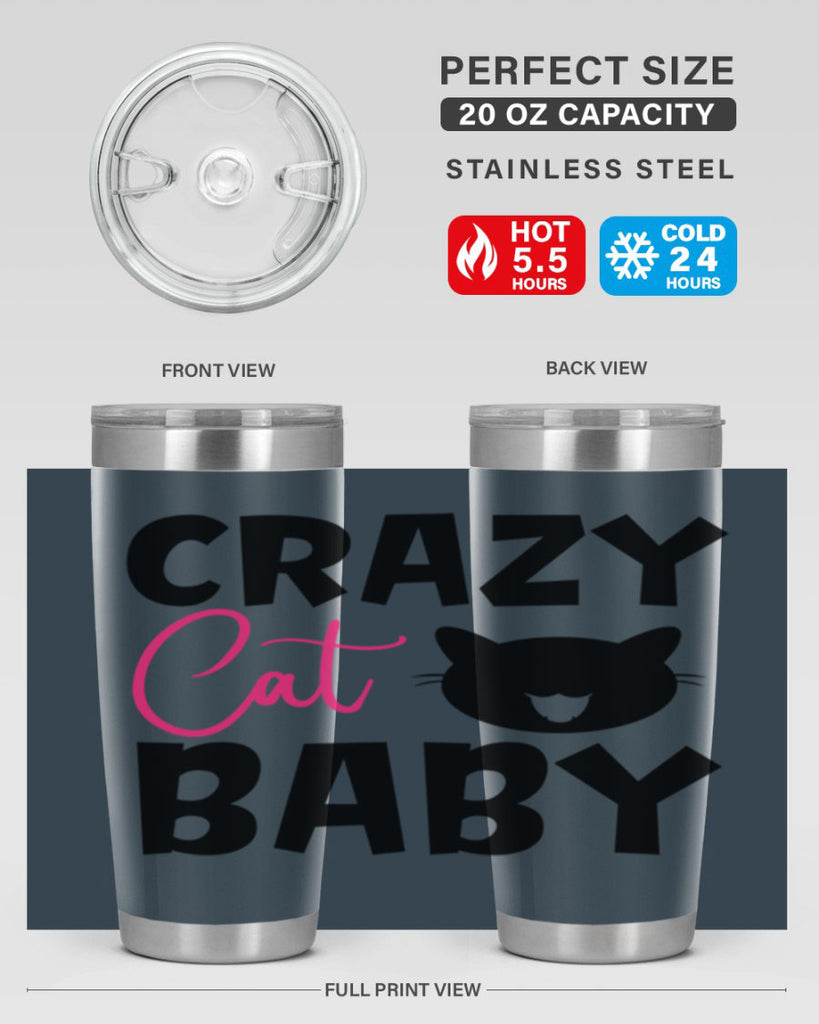 crazy cat baby Style 270#- baby- tumbler