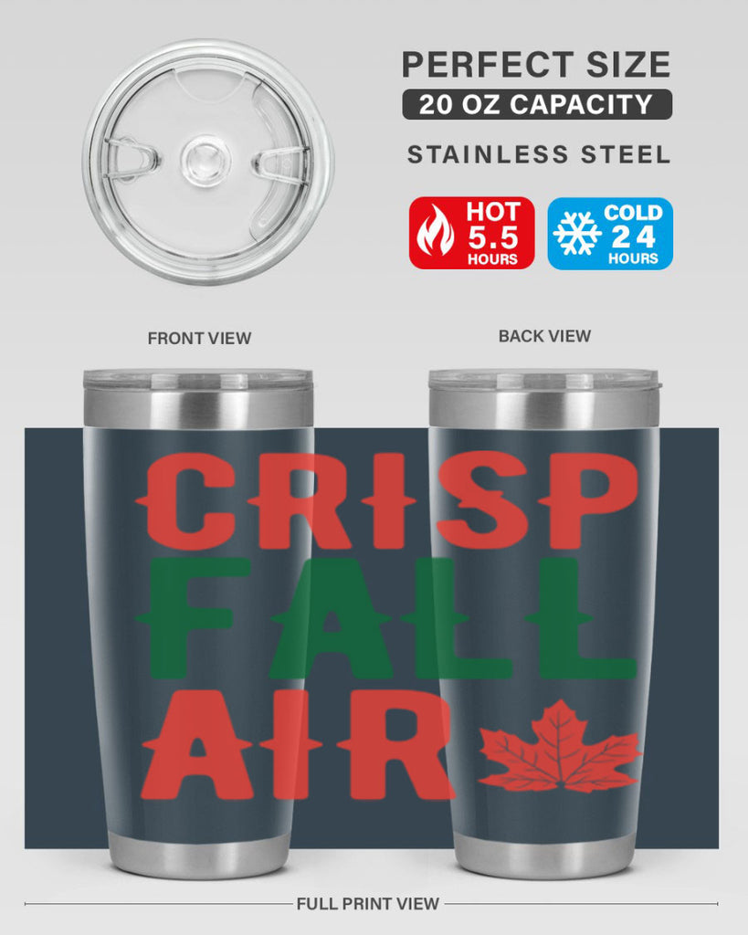 crisp fall air 62#- fall- Tumbler