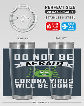 do not be afraid corona virus will be gone Style 56#- corona virus- Cotton Tank