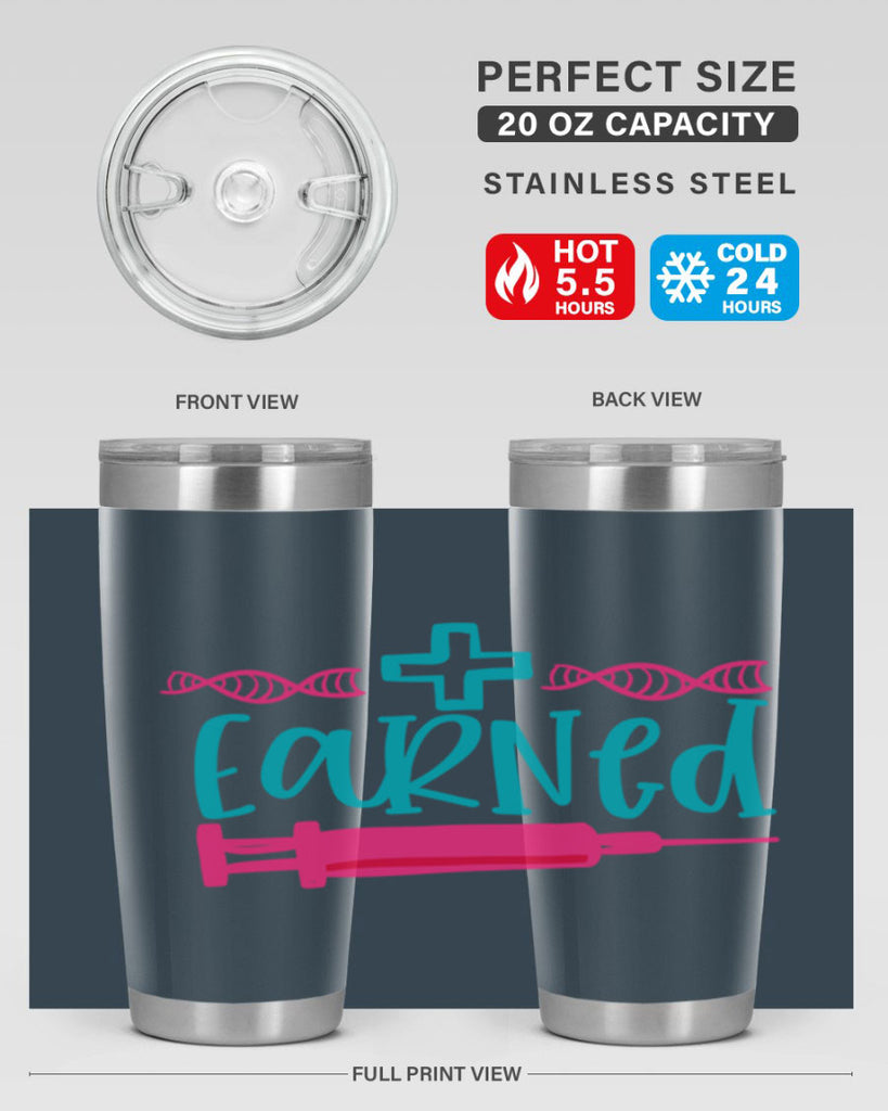 earned Style Style 197#- nurse- tumbler