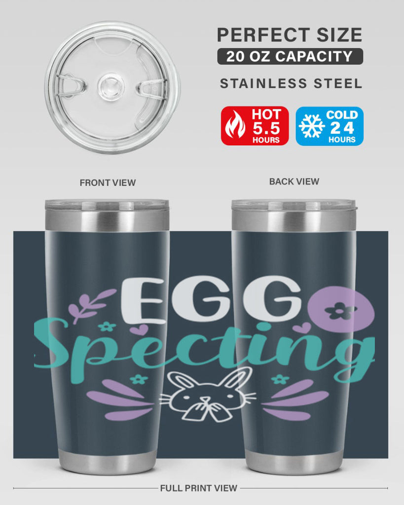 egg spectingg 87#- easter- Tumbler