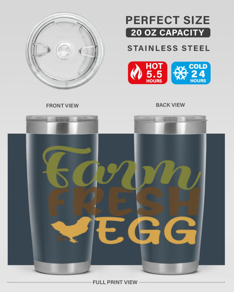 farm fresh egg 16#- farming and gardening- Tumbler