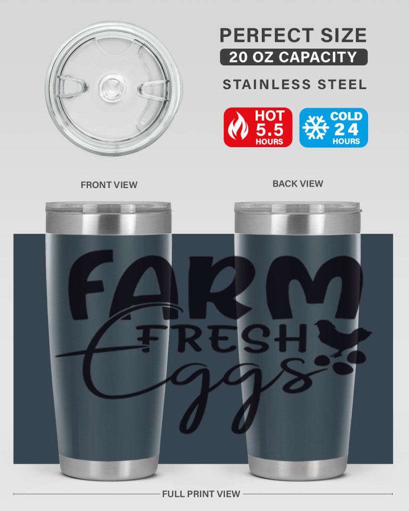 farm fresh eggs 103#- kitchen- Tumbler