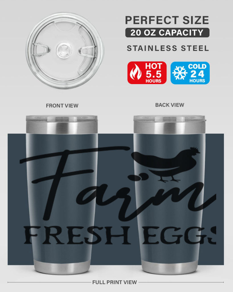 farm fresh eggs design 104#- kitchen- Tumbler