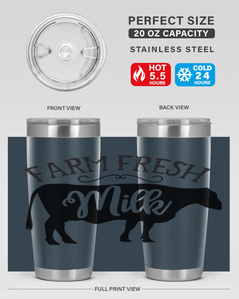 farm fresh milk 101#- kitchen- Tumbler