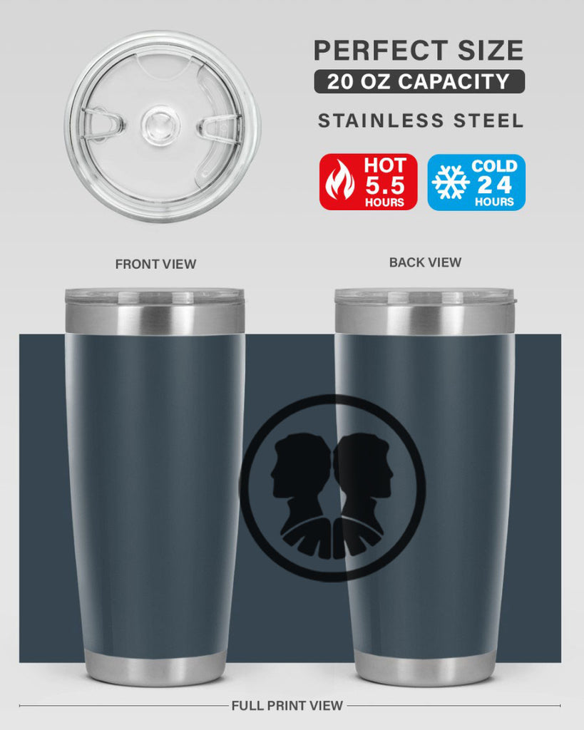 gemini 238#- zodiac- Tumbler