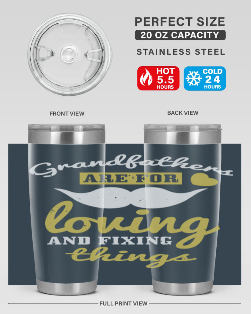 grandfathers are for 221#- fathers day- Tumbler
