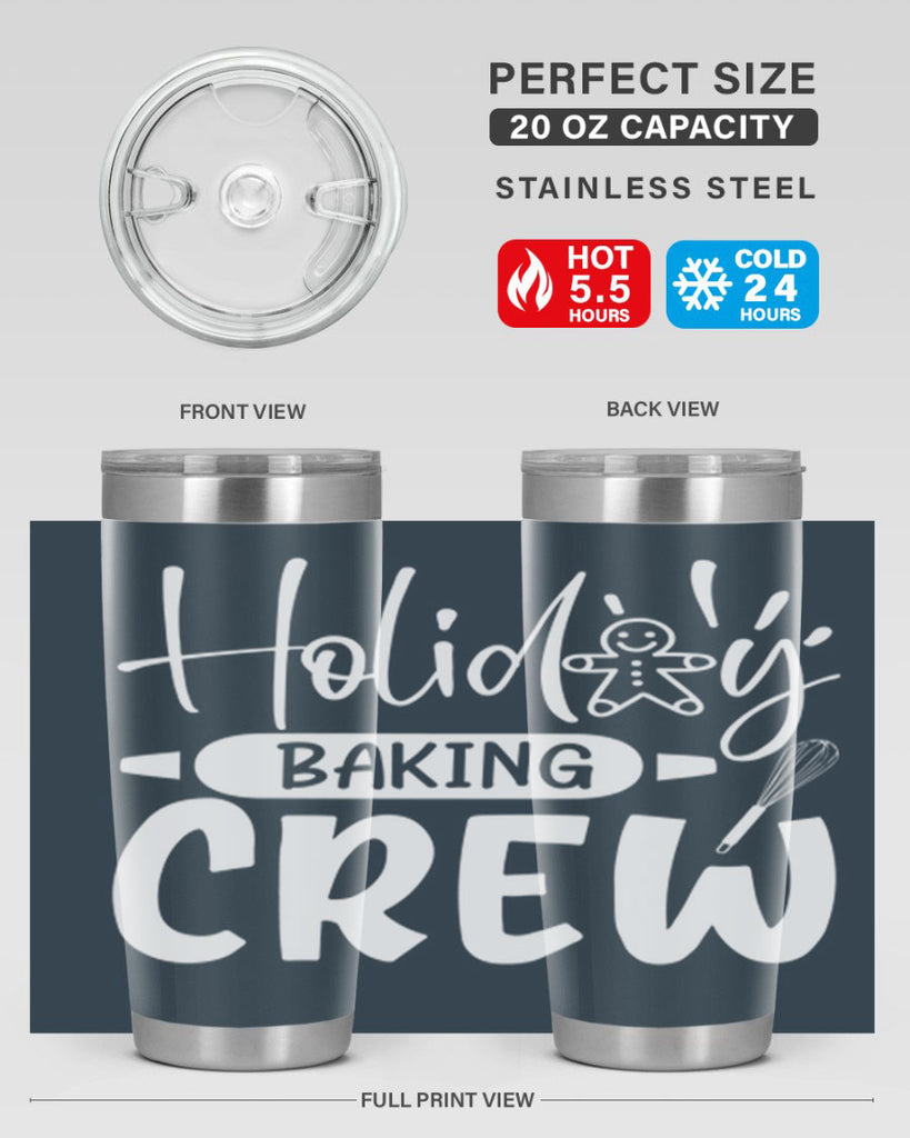 holiday baking crew 34#- kitchen- Tumbler