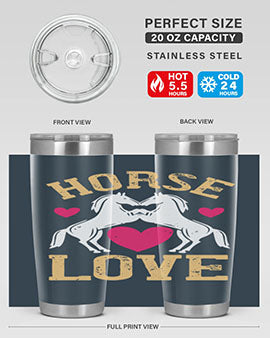 horse lovee Style 49#- horse- Tumbler