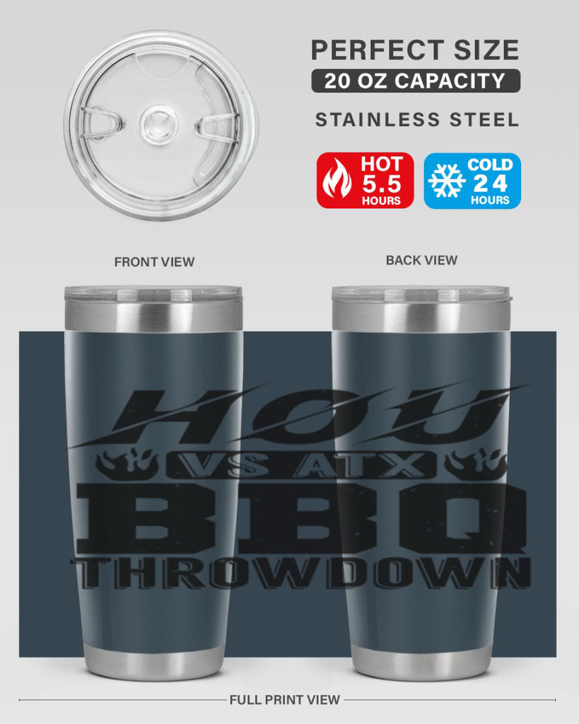 hou vs atx bbq 42#- bbq- Tumbler