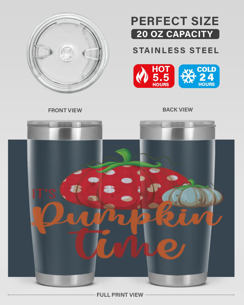 it s pumpkin time 368#- fall- Tumbler