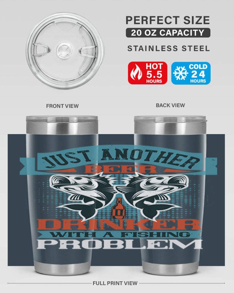 just another beer 71#- fishing- Tumbler