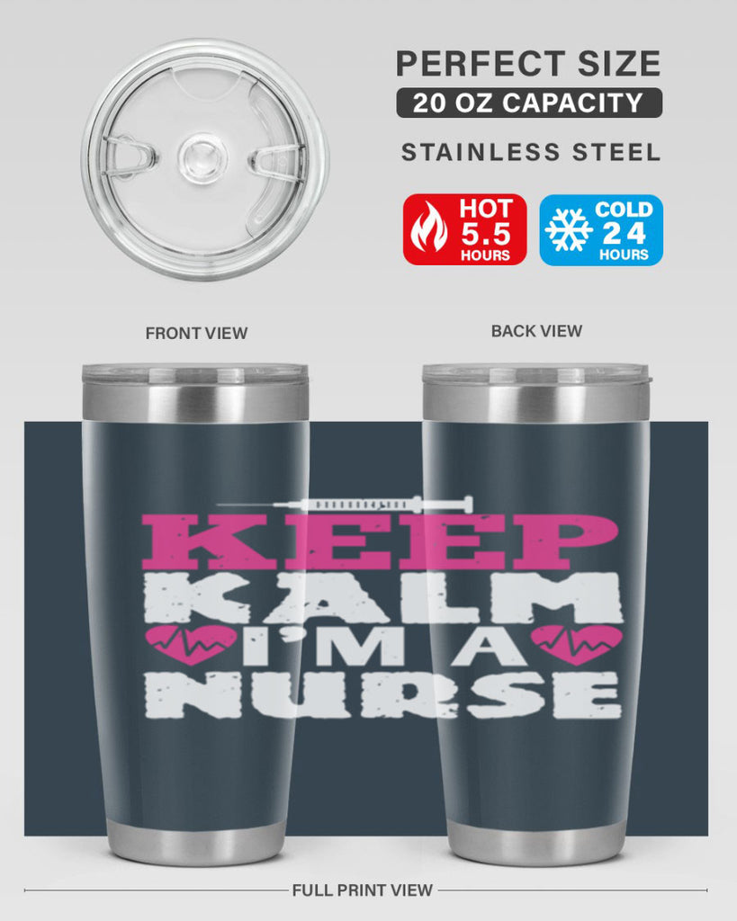 keep klam im a nurse Style 294#- nurse- tumbler