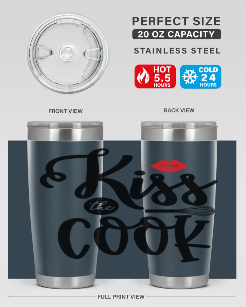 kiss the cook 88#- kitchen- Tumbler