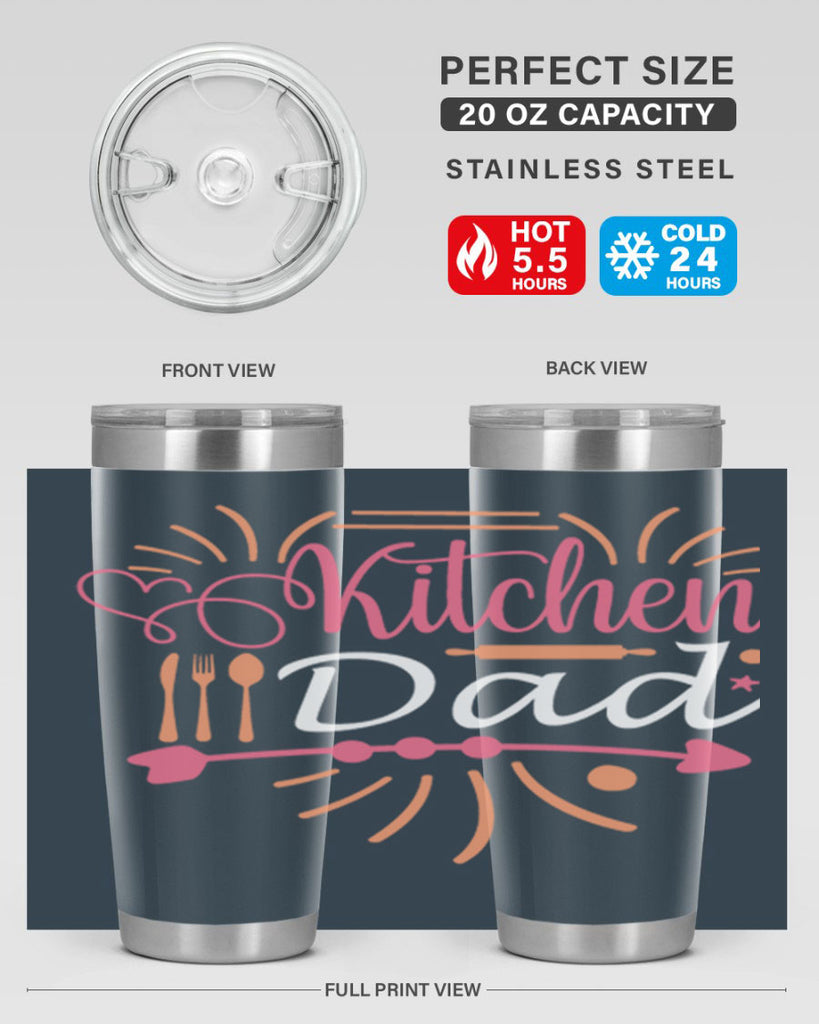 kitchen dad 84#- fathers day- Tumbler