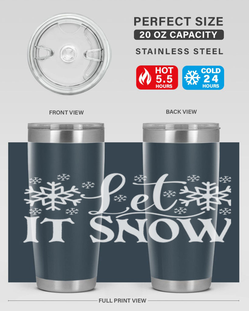 let it snow 26#- kitchen- Tumbler