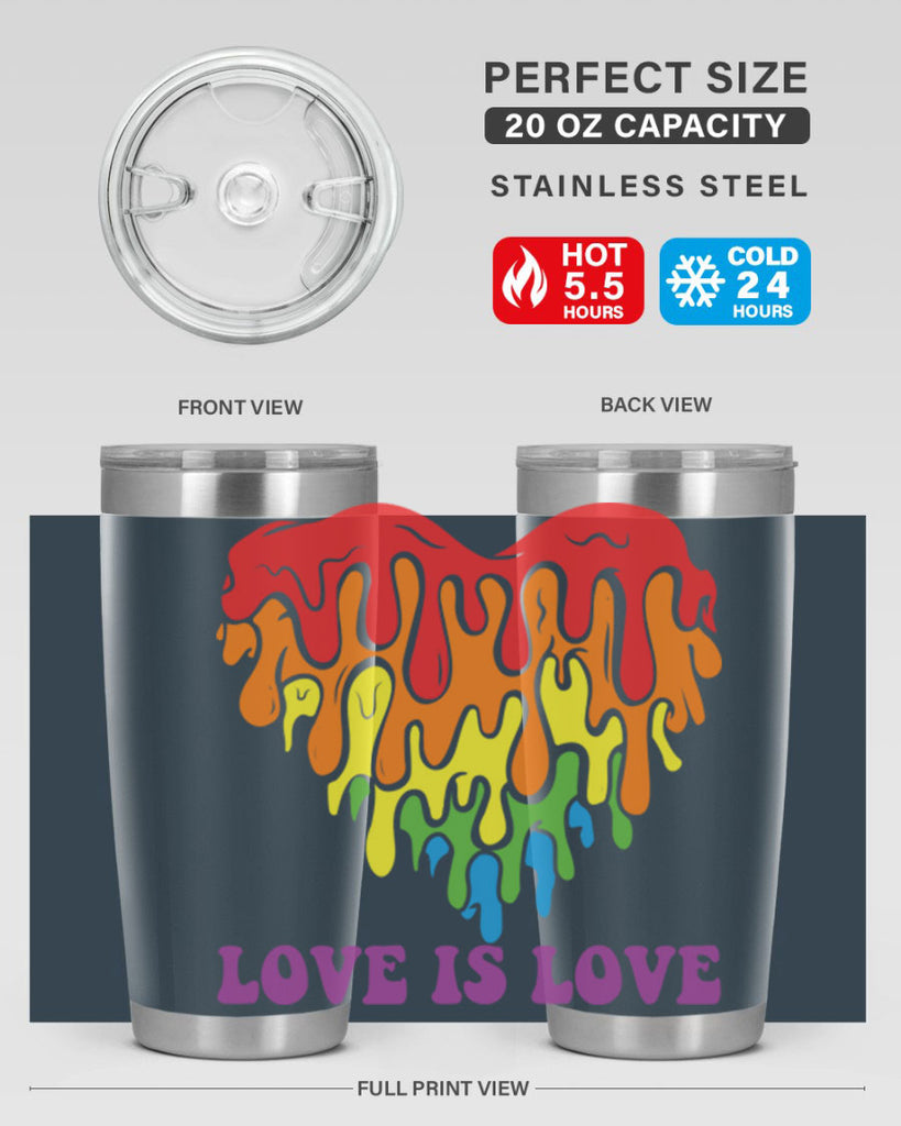 love is love rainbow ice lgbt 85#- lgbt- Tumbler