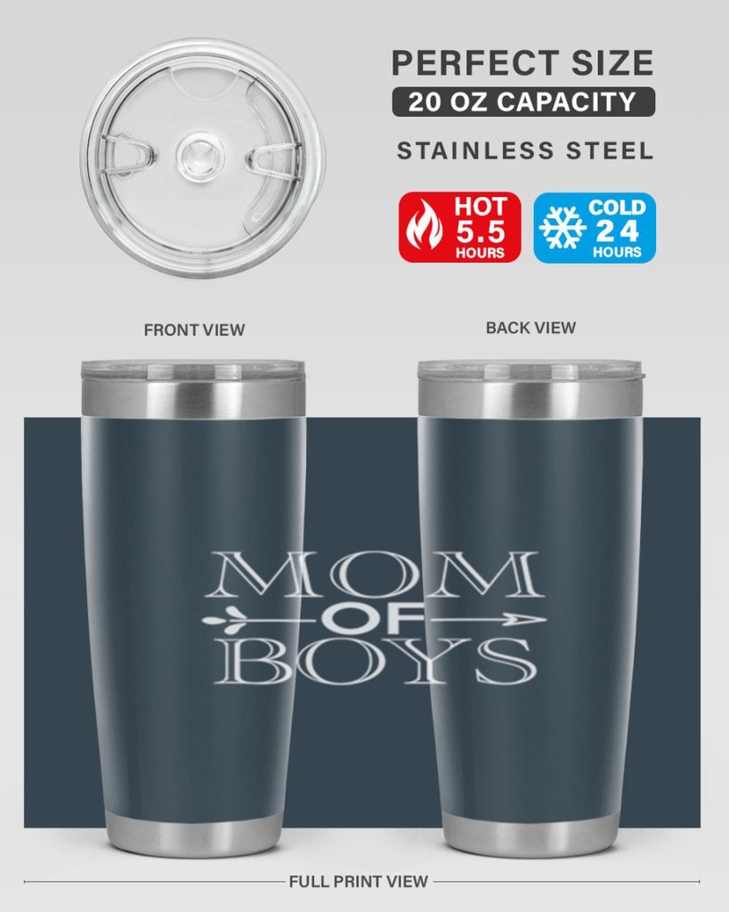 mom of boys 429#- mom- Tumbler