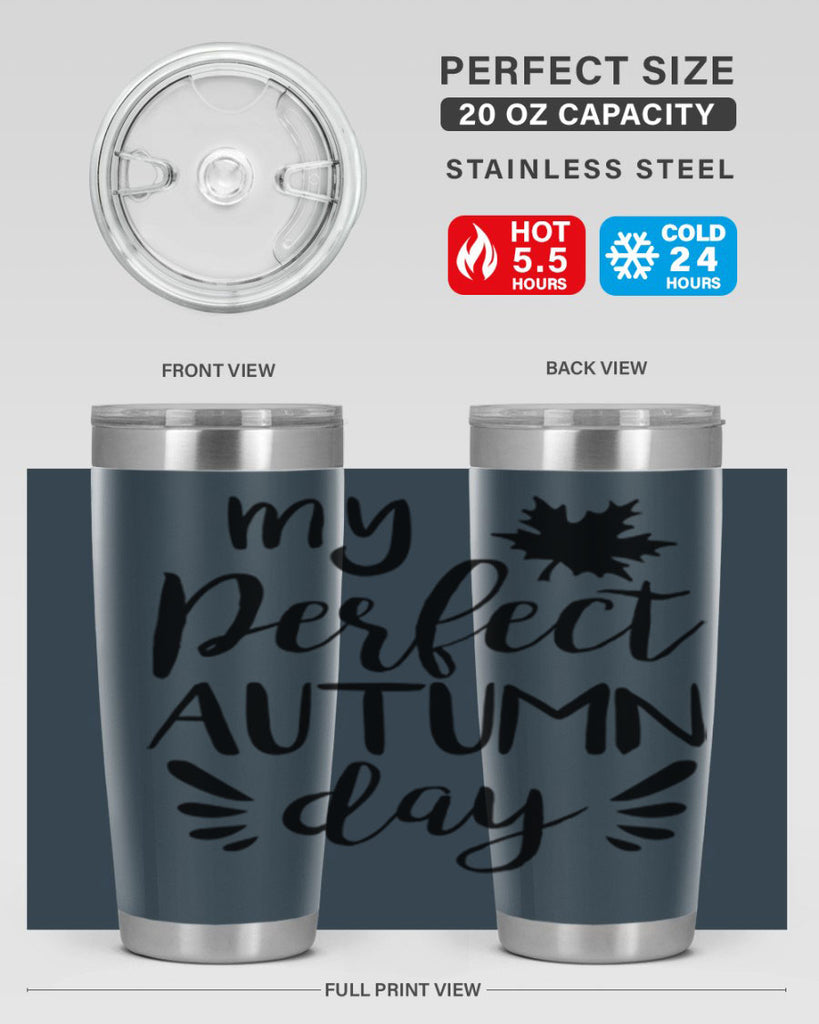 my perfect autumn day 437#- fall- Tumbler