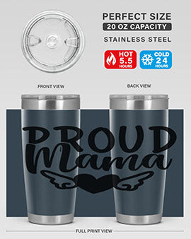 proud mama Style 39#- autism- Tumbler