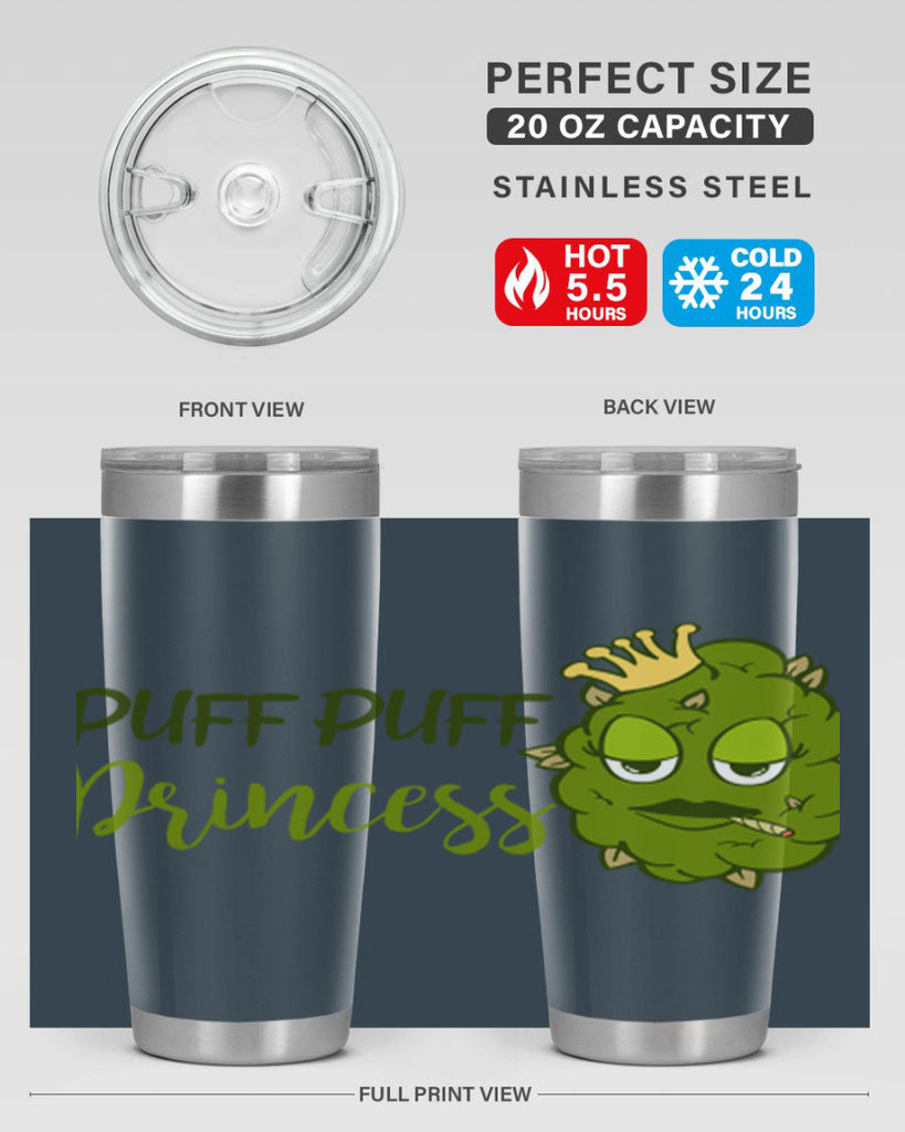 puff puff princess 220#- marijuana- Tumbler