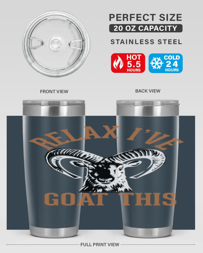 relax i’ve goat this Style 2#- goat- Tumbler