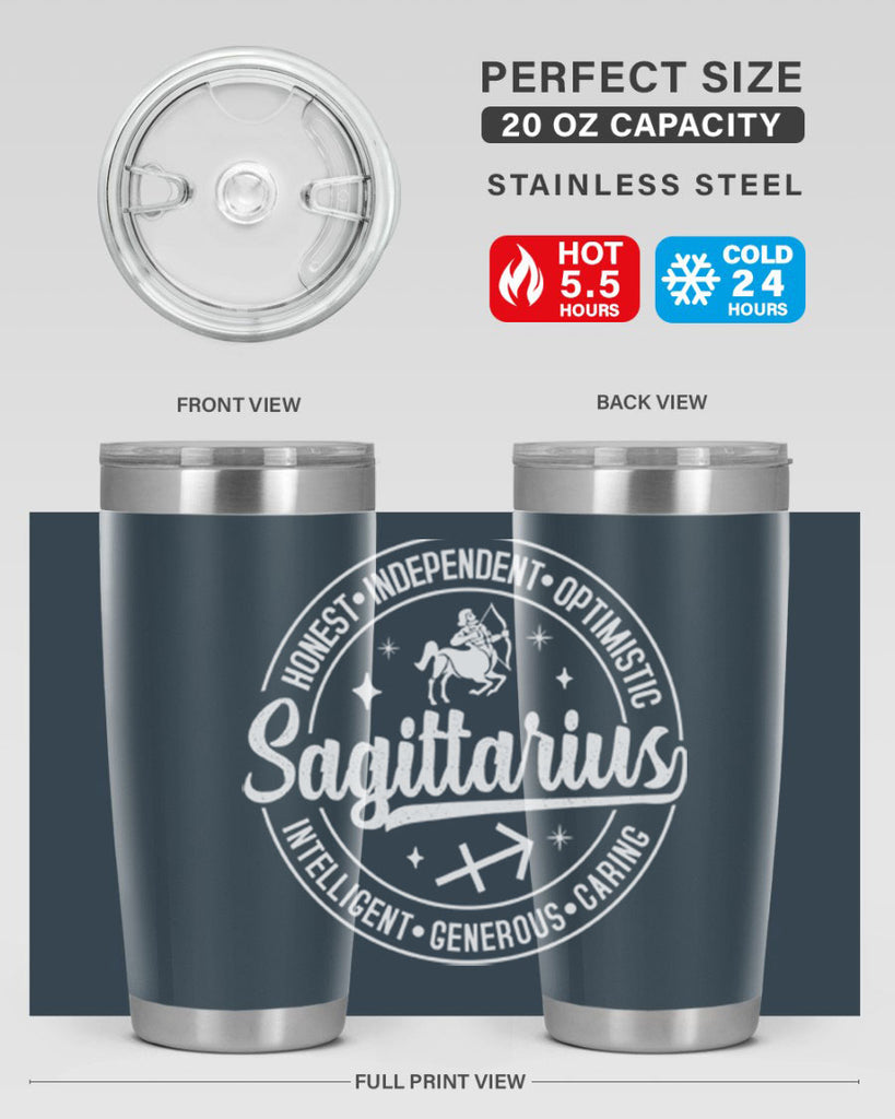 sagittarius 407#- zodiac- Tumbler