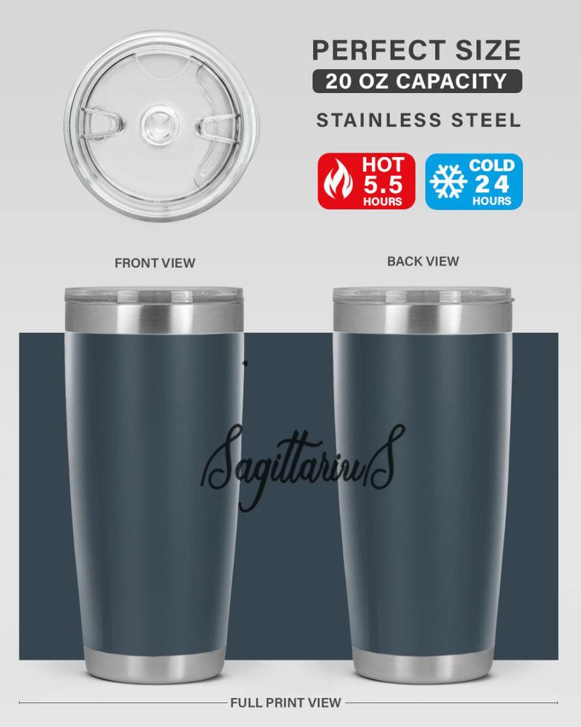 sagittarius 408#- zodiac- Tumbler