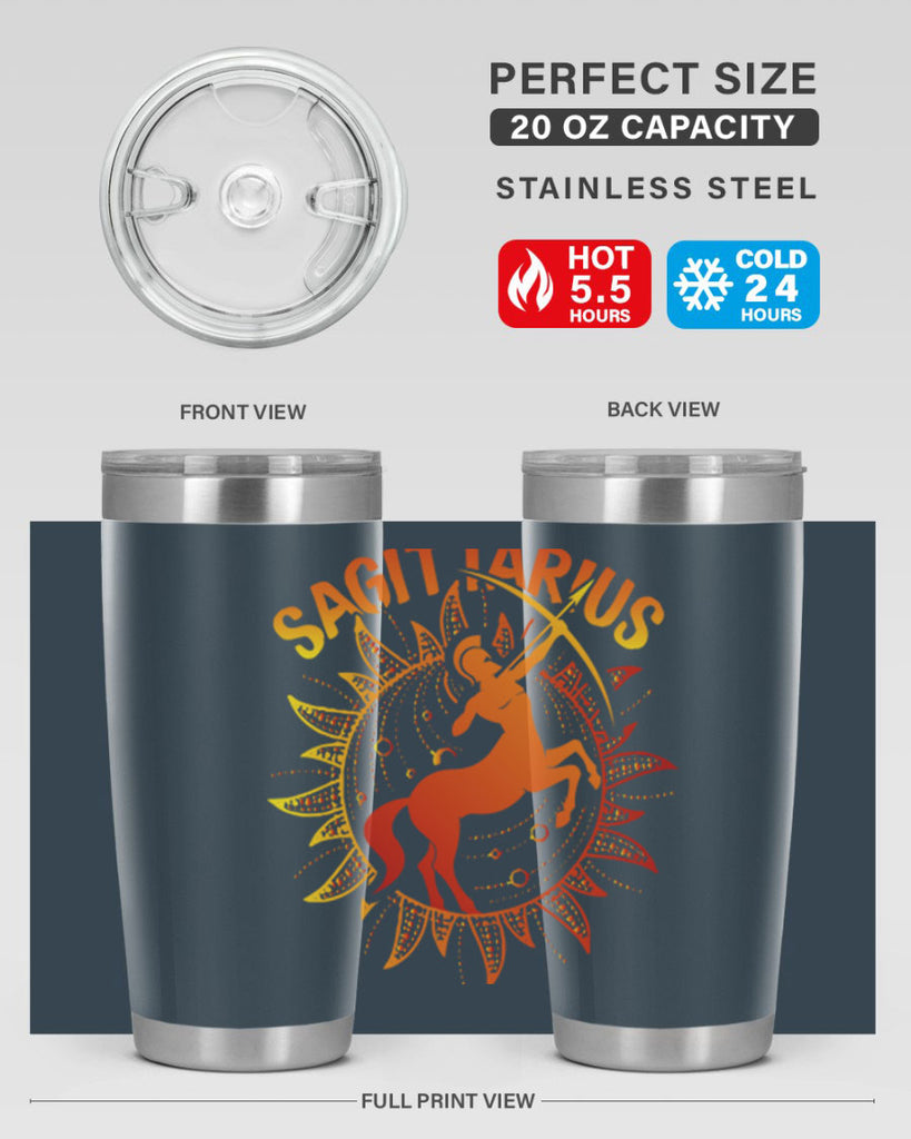 sagittarius 415#- zodiac- Tumbler