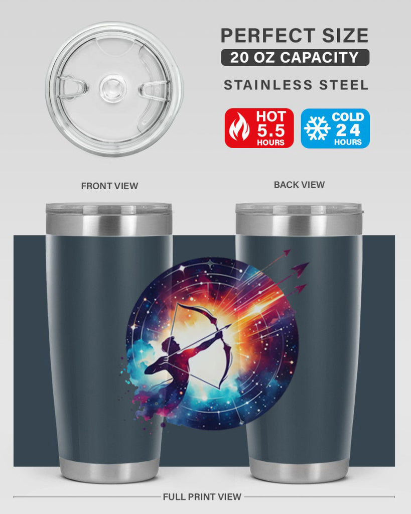 sagittarius 419#- zodiac- Tumbler