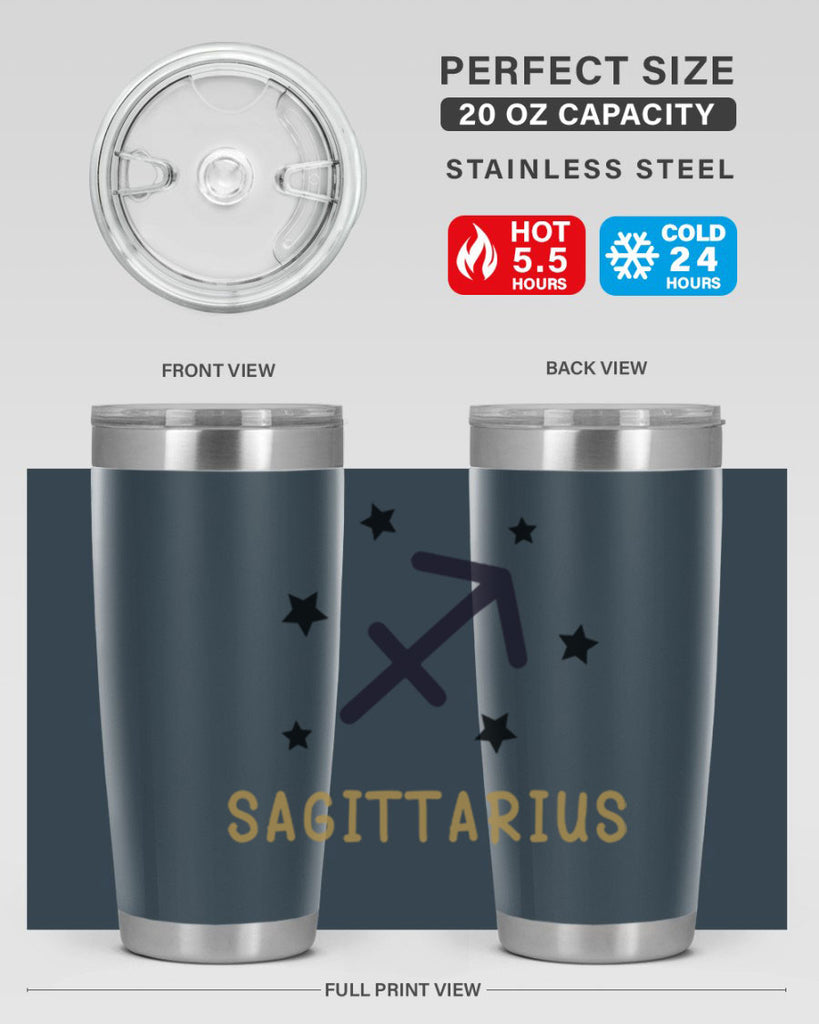 sagittarius 422#- zodiac- Tumbler