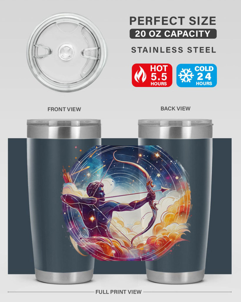 sagittarius 428#- zodiac- Tumbler