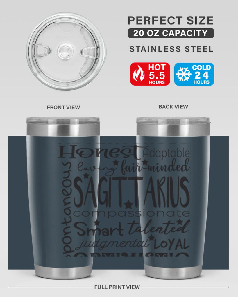 sagittarius 571#- zodiac- Tumbler
